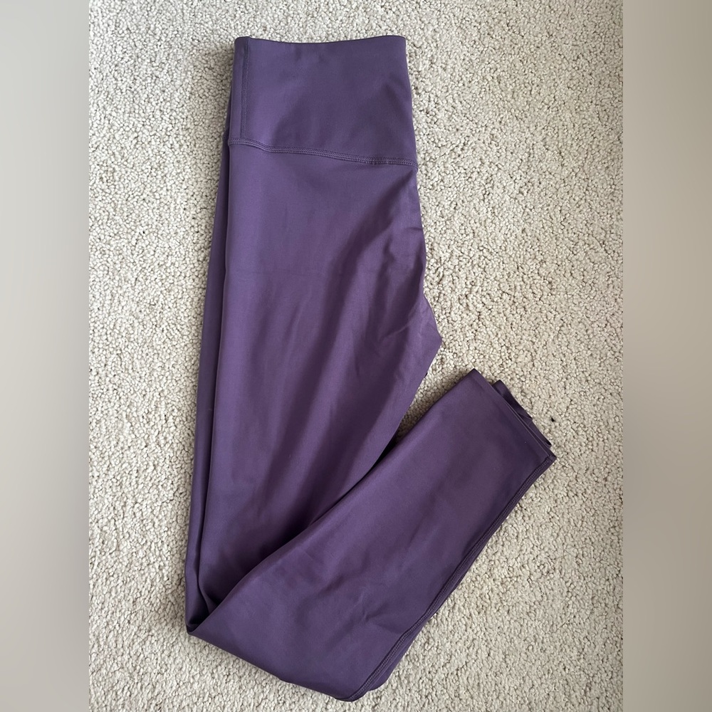 Nike Purple Mid-Rise Leggings